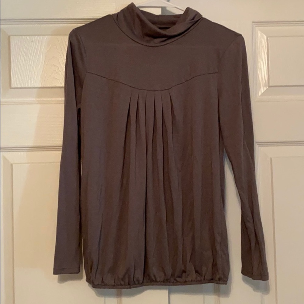 Maternity - soft grey turtleneck